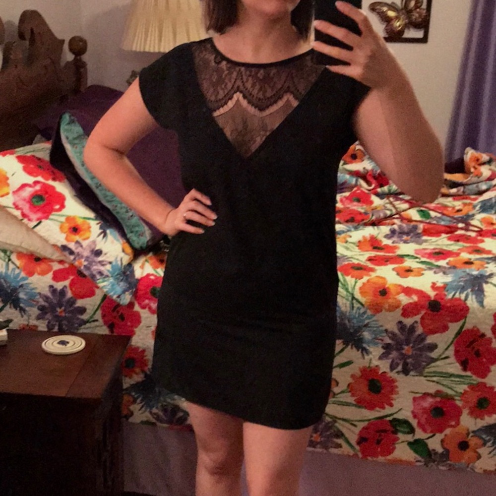 Bisou Bisou little black dress NWOT - size S